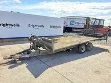 Image of Indespension Twin Axle Flatbed Trailer
