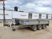 Image of Ifor Williams LM126G3 Tri Axle Dropside Trailer