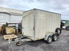 Image of Indespension V674 Dual Axle BoxTrailer