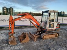 Image of Kubota KX61 Cabbed Mini Excavator