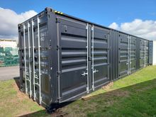 Image of 40FT High Cube Shipping Container (Black)