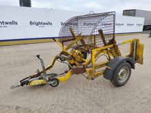 Image of SEB Single Axle Cable Drum Trailer