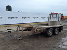 Image of Ifor Williams GX84/DR Twin Axle Plant Trailer