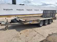 Image of Ifor Williams GH146BT-3 Tri Axle Beavertail Plant Trailer