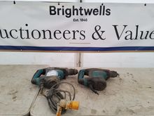 Image of Makita 2x HR3210C Hammer Drills