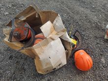 Image of Assortment of Visor Helmets