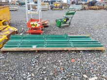 Image of 15x Green on Galvanised 65mm x 40mm x 2950 Steel Fence Posts