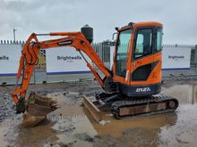 Image of Doosan DX27Z Cabbed Mini Excavator