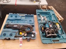 Image of Makita Reciporacating Saw 110v + Makita GA5021 110v Angle Grinder