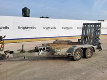 Image of Towmate Twin Axle Beavertail Plant Trailer