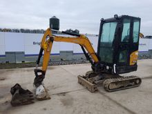 Image of Sany SY18C Cabbed Mini Excavator