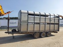 Image of Ifor Williams DP120 Tri Axle Livestock Trailer