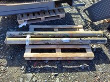 Image of Pair of Galvanised Gate Posts