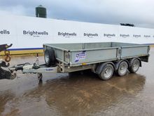 Image of Ifor Williams LM126G3 Tri Axle Dropside Trailer