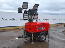 Image of Tower Light VB-9 Trailed Lighting Tower