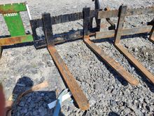 Image of JCB Pallet Forks - Euro 8 Brackets