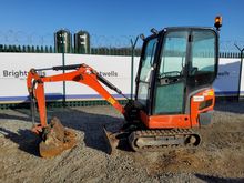 Image of Kubota KX015-4 Cabbed Mini Excavator