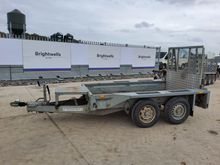 Image of Ifor Williams 2Hb GX84 Twin Axle Plant Trailer