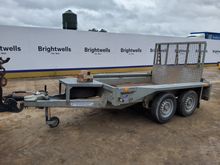 Image of Ifor Williams GX85 Twin Axle Plant Trailer