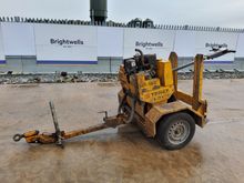Image of Terex Pedestrian Roller + Transport Trailer