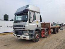 Image of DAF TRUCKS CF 8x2 Twin Wheel Tag Flat Bed Lorry