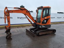 Image of Doosan DX35Z Cabbed Mini Excvator