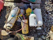 Image of Assortment of Handheld Dust Suppression  Water Canisters