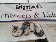 Image of 3x Makita Angle Grinders