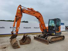 Image of Doosan DX85R-3 Midi Excavator