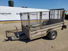 Image of Indespension Single Axle Cage Trailer