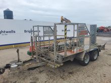Image of Indespension Twin Axle Excavator Trailer