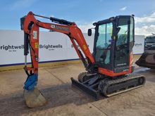 Image of Kubota U27-4 Cabbed Mini Excavator