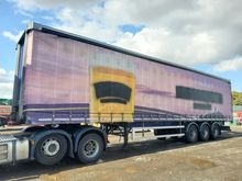 Image of SDC Tri Axle Curtain Side Artic Trailer