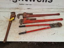 Image of 3x Rigid Wrenches and 1x Rigid Cutter