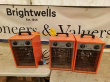 Image of 3x Ningbo Vertak 3kW Fan Heaters 31413 - Electric heater 2,8kW 240V