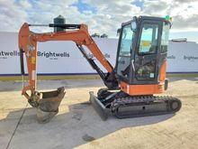Image of Hitachi ZX26U-6 CLR Cabbed Mini Excavator