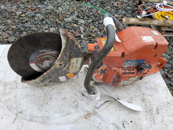 Husqvarna 371k on sale concrete saw