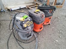 Image of 3x Industrial Hoovers