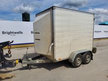 Image of Blue Line Trailers BLV1585 Twin Axle Box Trailer