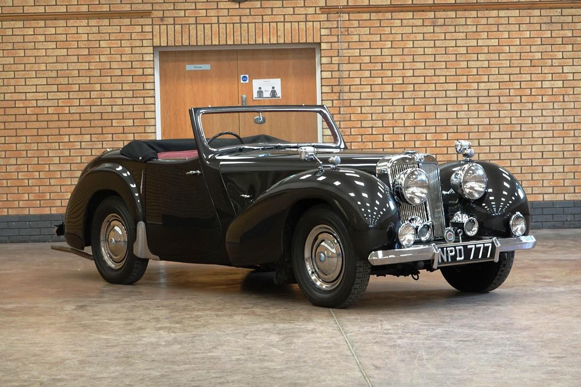 1949 Triumph Roadster 2000 From a deceased estate; less than 1,0